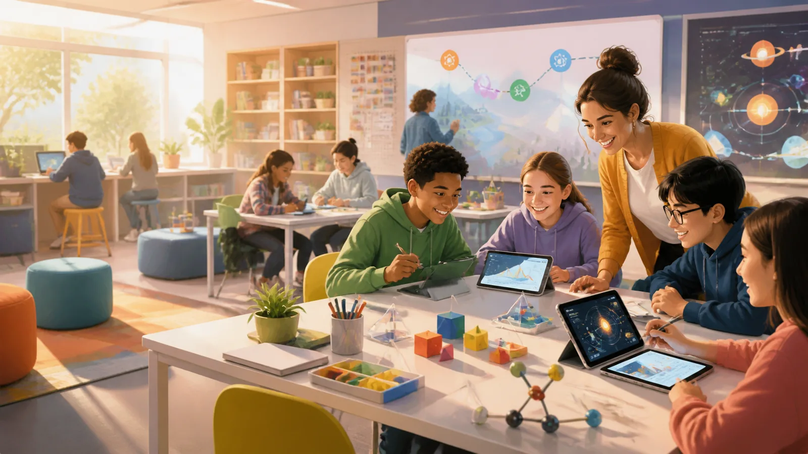 A colourful digital learning experience for young learners